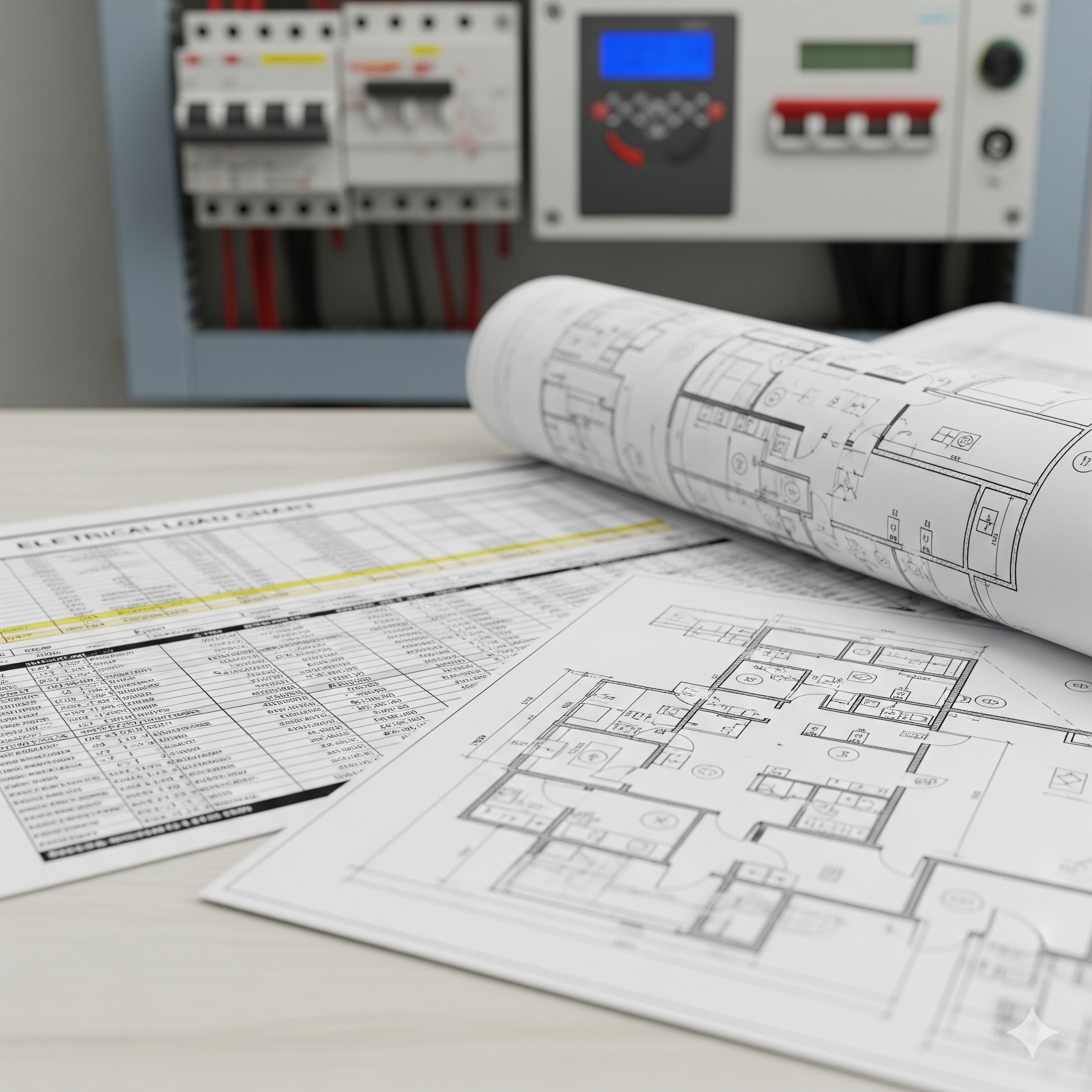 Cuadros de cargas eléctricas