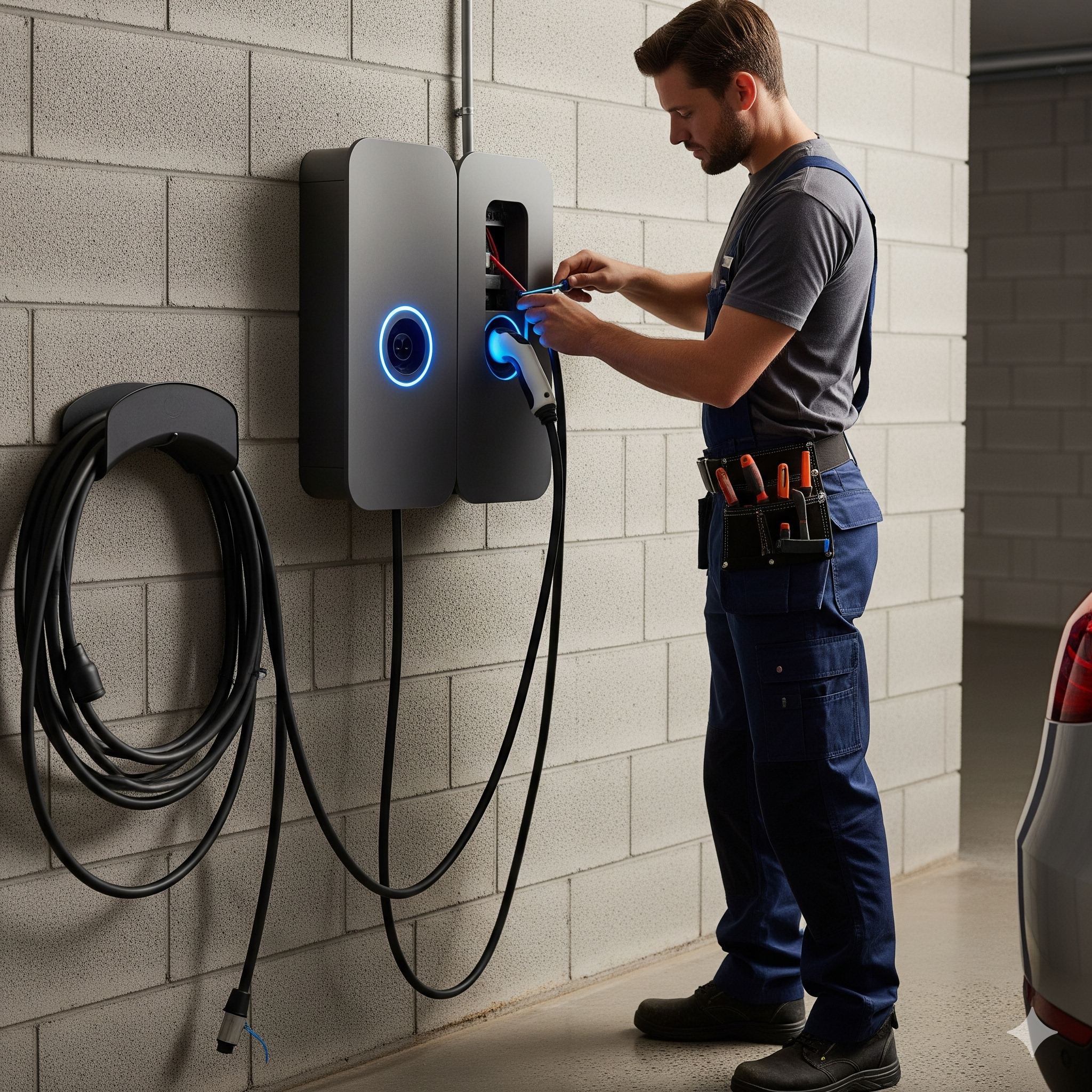 Instalaciones de cargador de vehículos